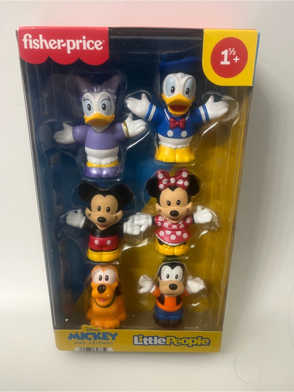 Disney Mickey & Friends fisher price Little People set Minnie daisy Donald goofy